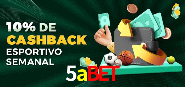 10% de bônus de cashback na 5abet